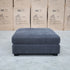 The Oakville Fabric Ottoman - Charcoal