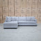 The Oakville Corner Chaise Lounge - Smoke available to purchase from Warehouse Furniture Clearance at our next sale event.