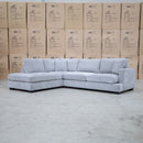 The Oakville Corner Chaise Lounge - Smoke available to purchase from Warehouse Furniture Clearance at our next sale event.