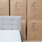 The Bailey Queen Upholstered Bed - Wheat - In Store Purchase Only available to purchase from Warehouse Furniture Clearance at our next sale event.
