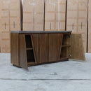 The Oatley Dark Concrete Buffet available to purchase from Warehouse Furniture Clearance at our next sale event.