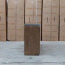 The Oatley Dark Concrete Buffet available to purchase from Warehouse Furniture Clearance at our next sale event.