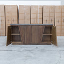 The Oatley Dark Concrete Buffet available to purchase from Warehouse Furniture Clearance at our next sale event.