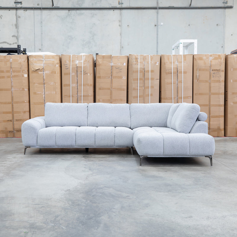 Odette Corner Chaise Lounge - Slate