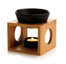 The Oil Burner Set W/ Bamboo Holder - Brown/Black - GD15 - Available In-Store Only available to purchase from Warehouse Furniture Clearance at our next sale event.