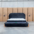 The Okina King Upholstered Bed - Black