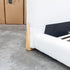 The Okina King Upholstered Bed - Cream
