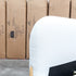 The Okina King Upholstered Bed - Cream