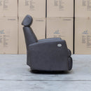 The La-Z-Boy Olav Large Power Rocker Recliner Swivel Chair - Aurora Charcoal available to purchase from Warehouse Furniture Clearance at our next sale event.