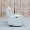 The Olsen Dual-Motor Two Seat Recliner Suite - Beige Leather available to purchase from Warehouse Furniture Clearance at our next sale event.