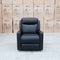 The Olsen Dual-Motor Recliner - Black Leather available to purchase from Warehouse Furniture Clearance at our next sale event.