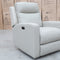 The Olsen Dual-Motor Recliner - Beige Leather available to purchase from Warehouse Furniture Clearance at our next sale event.