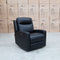 The Olsen Dual-Motor Recliner - Black Leather available to purchase from Warehouse Furniture Clearance at our next sale event.