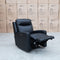 The Olsen Dual-Motor Recliner - Black Leather available to purchase from Warehouse Furniture Clearance at our next sale event.