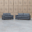 Vendi 3 + 2 Seat Fabric Sofa Pair - Tigo