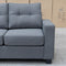 Vendi 3 + 2 Seat Fabric Sofa Pair - Tigo