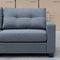 Vendi 3 + 2 Seat Fabric Sofa Pair - Tigo