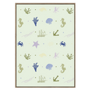 The Rayell Pacific Wall Art - Sage Green - FBA63 - Available Instore Only available to purchase from Warehouse Furniture Clearance at our next sale event.