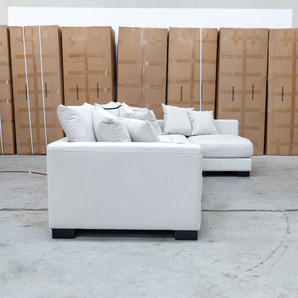 The Paige Reversible Chaise Lounge - Oat available to purchase from Warehouse Furniture Clearance at our next sale event.