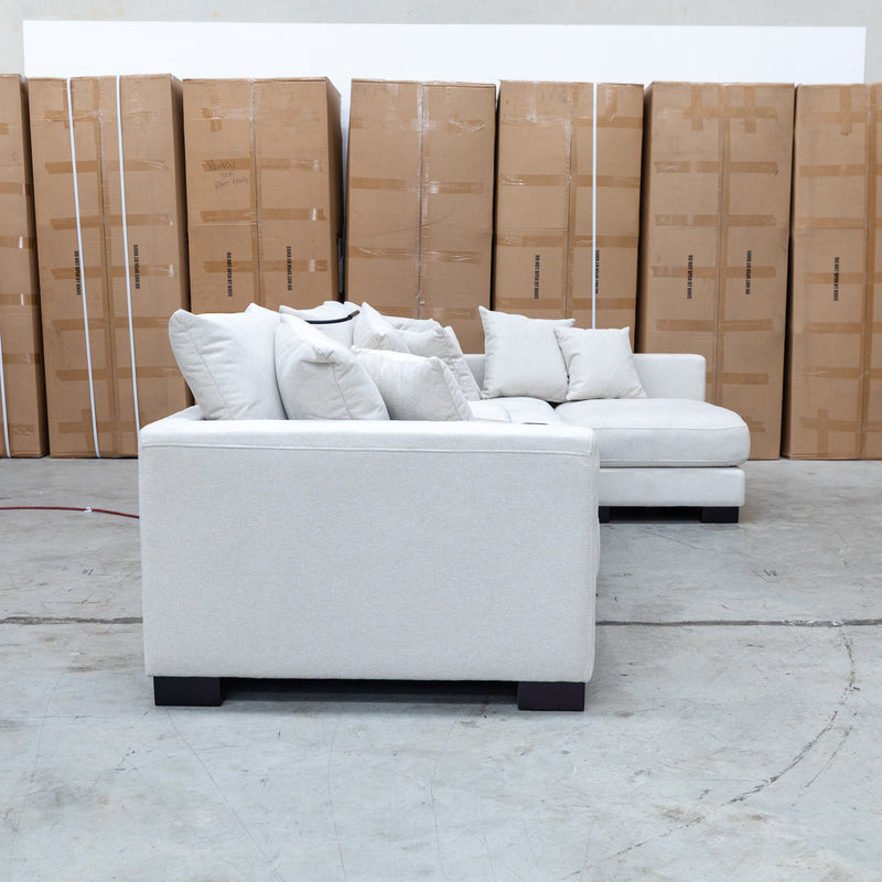 The Paige Reversible Chaise Lounge - Oat