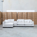 The Paige Reversible Chaise Lounge - Oat available to purchase from Warehouse Furniture Clearance at our next sale event.