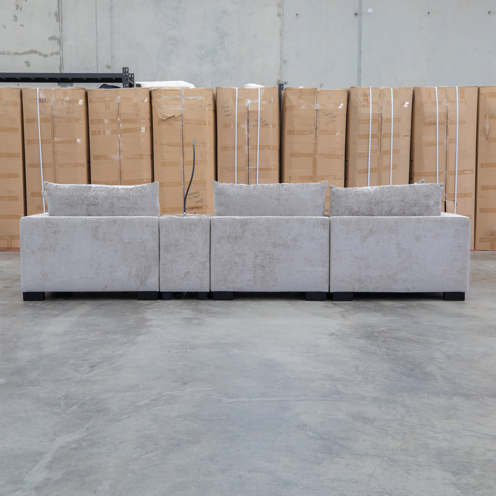 The Paige Reversible Chaise Lounge - Bark available to purchase from Warehouse Furniture Clearance at our next sale event.