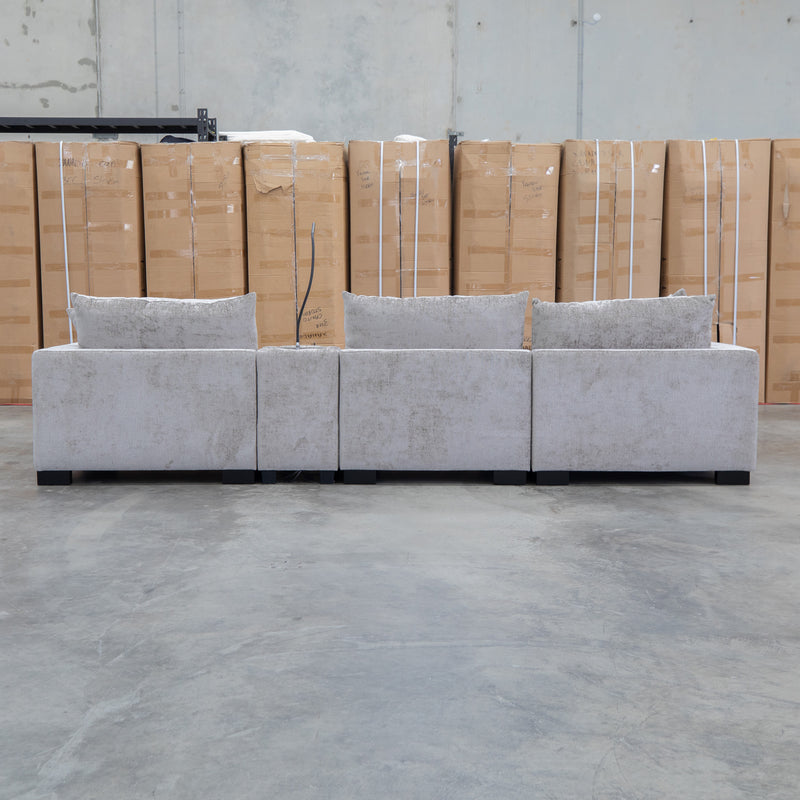 The Paige Reversible Chaise Lounge - Bark