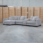 The Paige Reversible Chaise Lounge - Bark available to purchase from Warehouse Furniture Clearance at our next sale event.