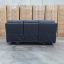 Palm Cove Three Seater Triple Motor Electric Recliner Lounge - Coal