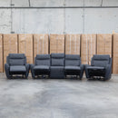 Palm Cove Triple Motor Electric Recliner - Coal