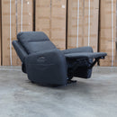 Palm Cove Triple Motor Electric Recliner - Coal