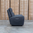 Palm Cove Triple Motor Electric Recliner - Coal