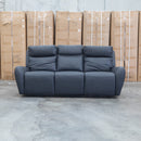 Palm Cove Three Seater Triple Motor Electric Recliner Lounge - Coal