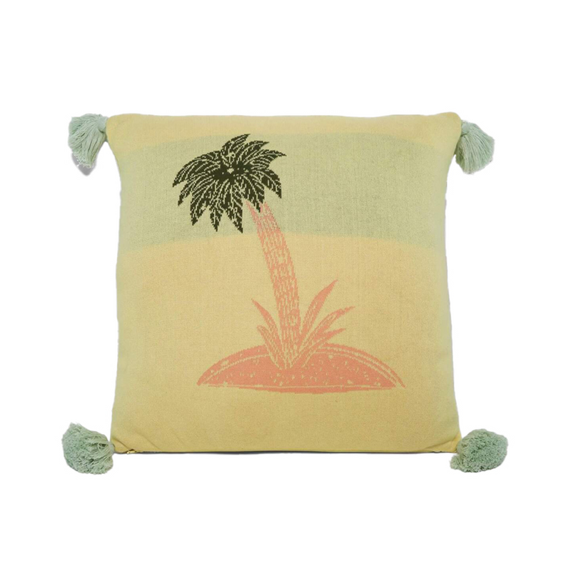 The Rayell Palm Tree Cushion - UNI26- Available Instore Only available to purchase from Warehouse Furniture Clearance at our next sale event.
