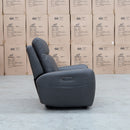 The Palm Cove Triple Motor Electric Recliner - Charcoal available to purchase from Warehouse Furniture Clearance at our next sale event.