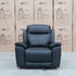 The Panama Triple Motor Electric Single Recliner - Black Leather