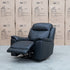 The Panama Triple Motor Electric Single Recliner - Black Leather