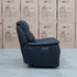 The Panama Triple Motor Electric Single Recliner - Black Leather