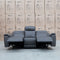 The Panama Three Seater Triple Motor Electric Recliner Lounge - Storm Leather available to purchase from Warehouse Furniture Clearance at our next sale event.