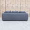 The Paris Feather & Foam Three Seat Sofa - Graphite available to purchase from Warehouse Furniture Clearance at our next sale event.