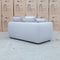 The Paris Feather & Foam Two Seat Sofa - Silver available to purchase from Warehouse Furniture Clearance at our next sale event.