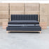 The Paros Double Upholstered Bed - Charcoal