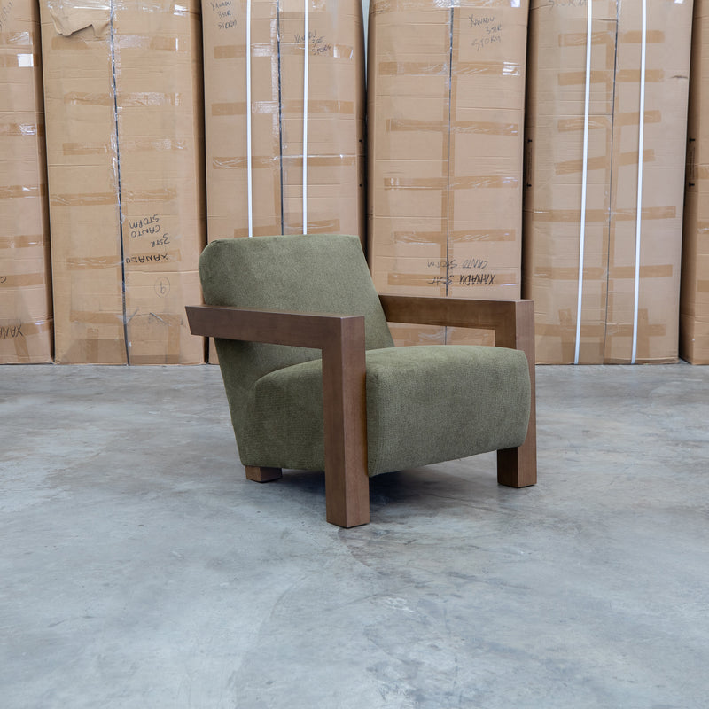 The Penn Accent Chair - Olive