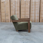 The Penn Accent Chair - Olive - PRE ORDER Available After 5th November available to purchase from Warehouse Furniture Clearance at our next sale event.