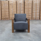 The Penn Accent Chair - Carbon - PRE ORDER Available After 5th November available to purchase from Warehouse Furniture Clearance at our next sale event.