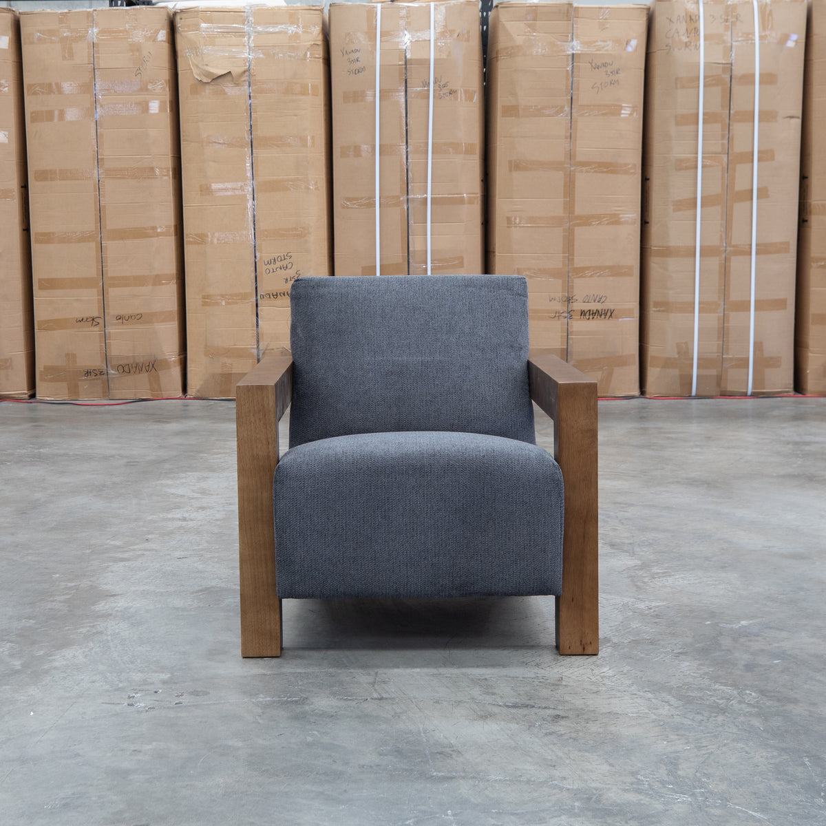 The Penn Accent Chair - Carbon - PRE ORDER Available After 5th November available to purchase from Warehouse Furniture Clearance at our next sale event.