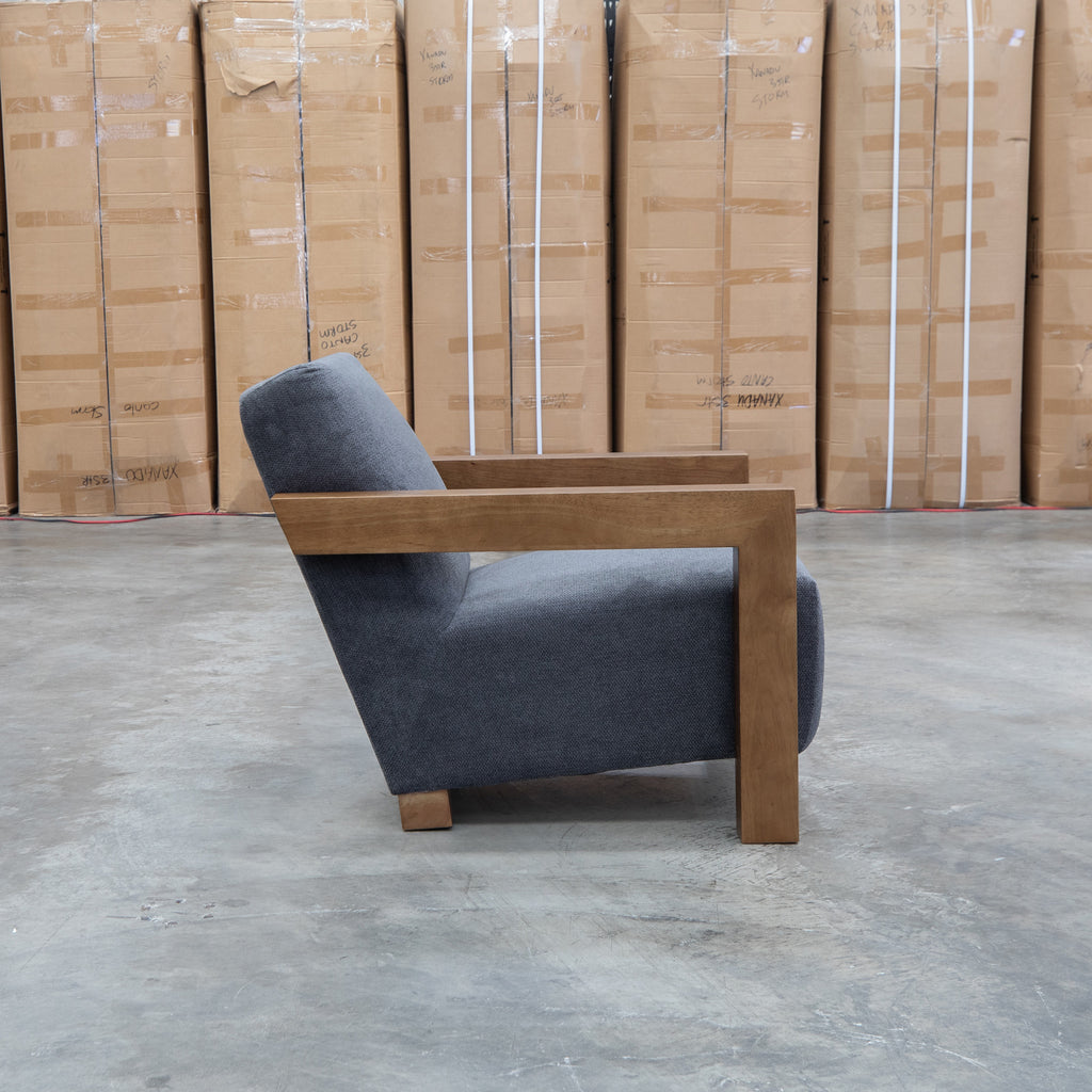The Penn Accent Chair - Carbon - PRE ORDER Available After 5th November available to purchase from Warehouse Furniture Clearance at our next sale event.