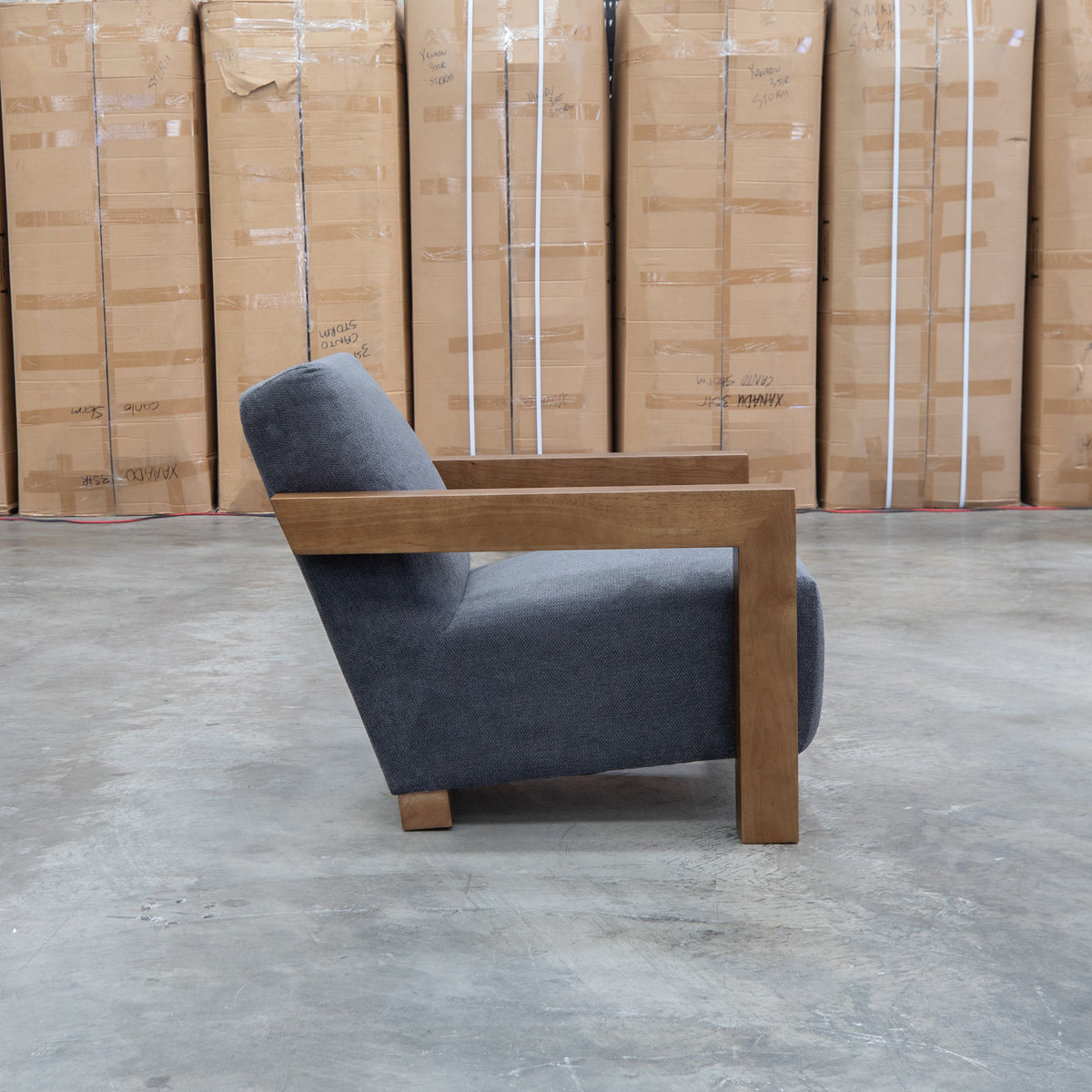 The Penn Accent Chair - Carbon - PRE ORDER Available After 5th November available to purchase from Warehouse Furniture Clearance at our next sale event.