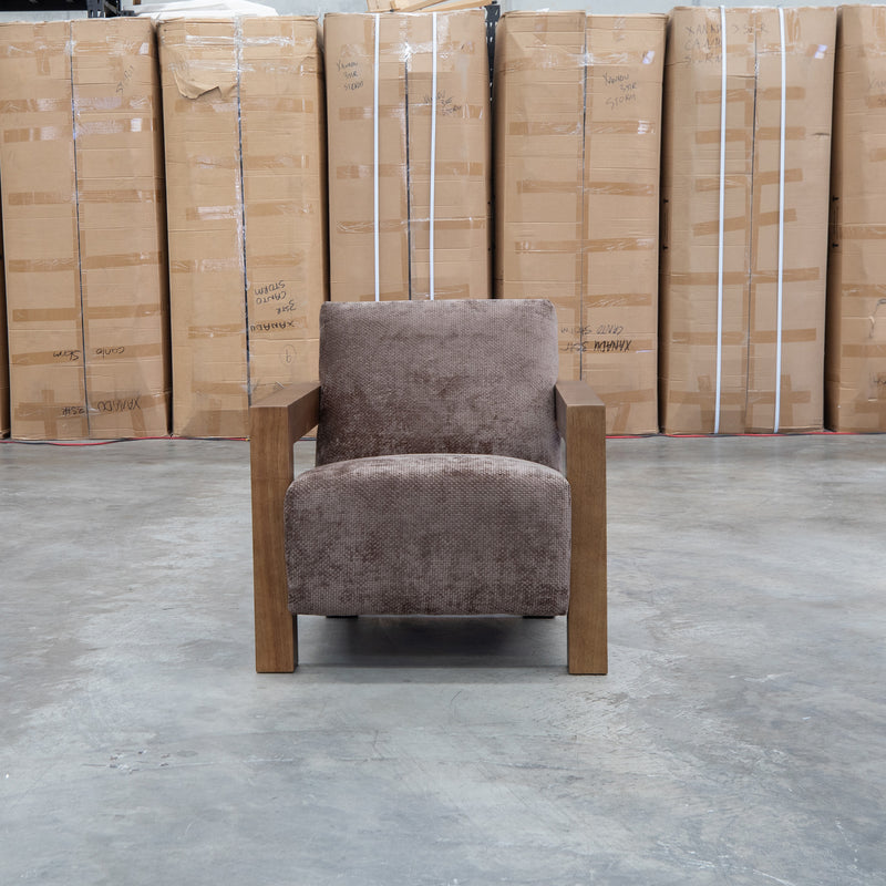 The Penn Accent Chair - Chocolate - PRE ORDER Available After 5th November