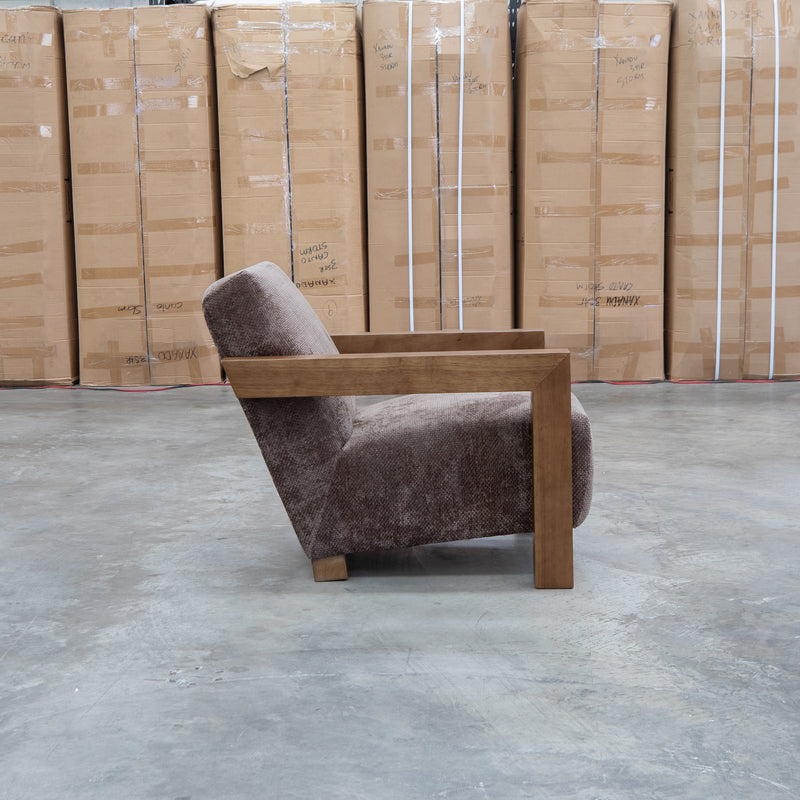 The Penn Accent Chair - Chocolate - PRE ORDER Available After 5th November